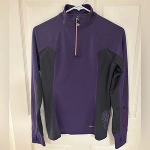 Womens Eddie Bauer sport quarter-zip pullover.